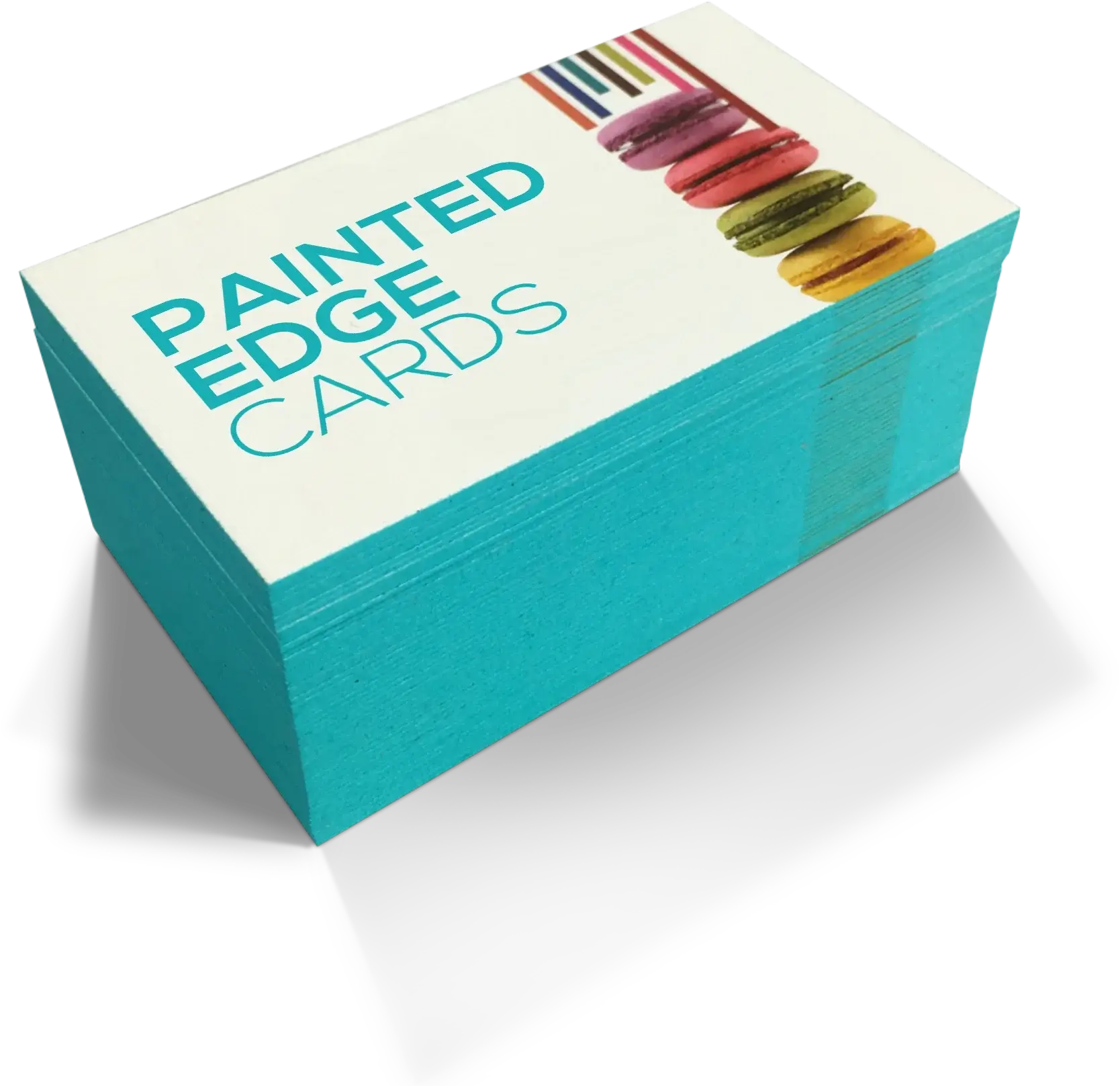 Painted Edge Business Cards