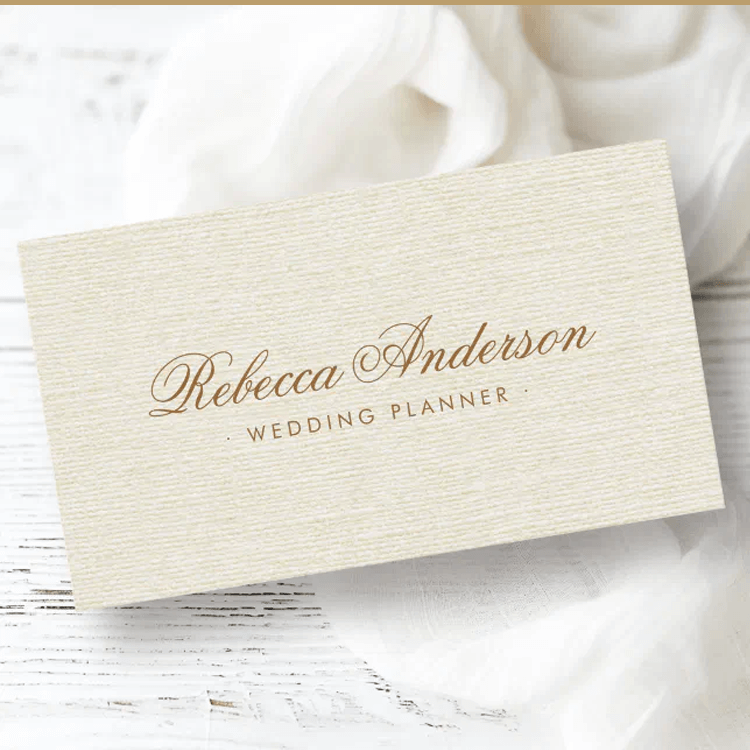 Linen Business Cards